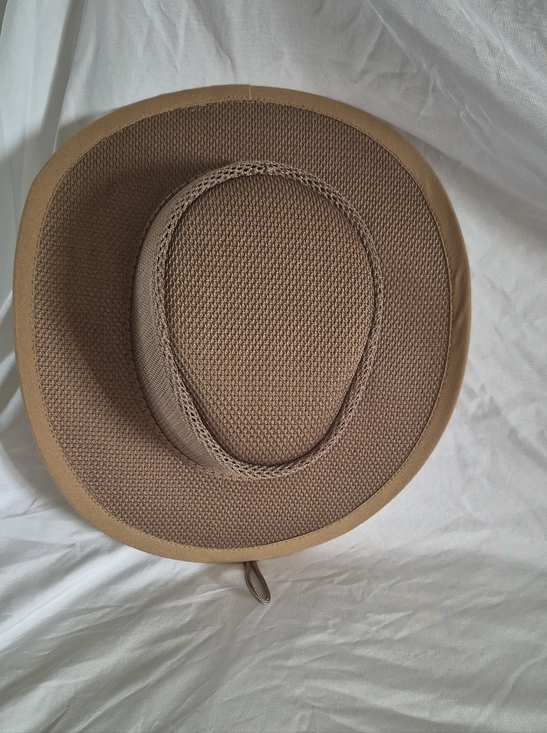 Scala Sport Other - NEW Scala Sport UPF 50+ Sun Hat - Tan Mesh Fedora - Size Small
